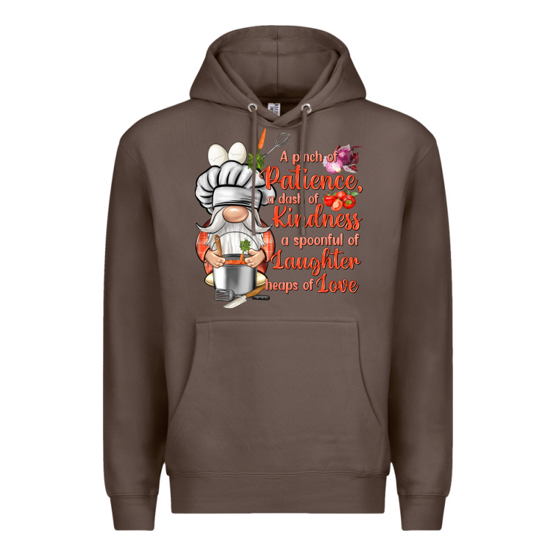 Patience A Dash Of Kindness Premium Hoodie by NancyCooperArtShop | Teevron