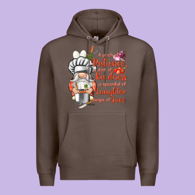 Patience A Dash Of Kindness Premium Hoodie Designed By Nancycooperartshop