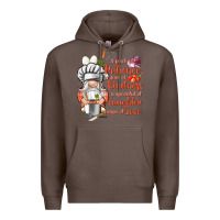 Coffee patience a dash of kindness Premium Hoodie - NancyCooperArtShop