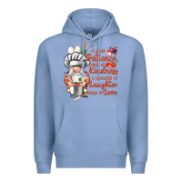 Colony Blue patience a dash of kindness Premium Hoodie - NancyCooperArtShop