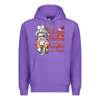Purple patience a dash of kindness Premium Hoodie - NancyCooperArtShop