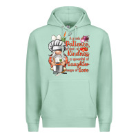 Seafoam patience a dash of kindness Premium Hoodie - NancyCooperArtShop