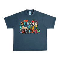 Midnight Navy school custodian Urban Heavy Tee - Zillion Design Studio