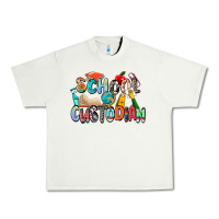 Pistachio school custodian Urban Heavy Tee - Zillion Design Studio