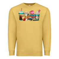 Antique Gold teacher fuel coffee cups Premium Sweatshirt - Jasminsmagicworld
