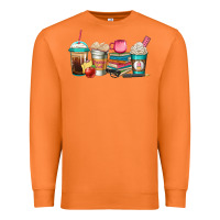 Carrot teacher fuel coffee cups Premium Sweatshirt - Jasminsmagicworld