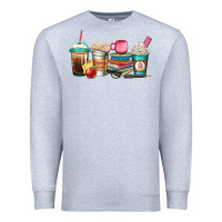 Heather Grey teacher fuel coffee cups Premium Sweatshirt - Jasminsmagicworld
