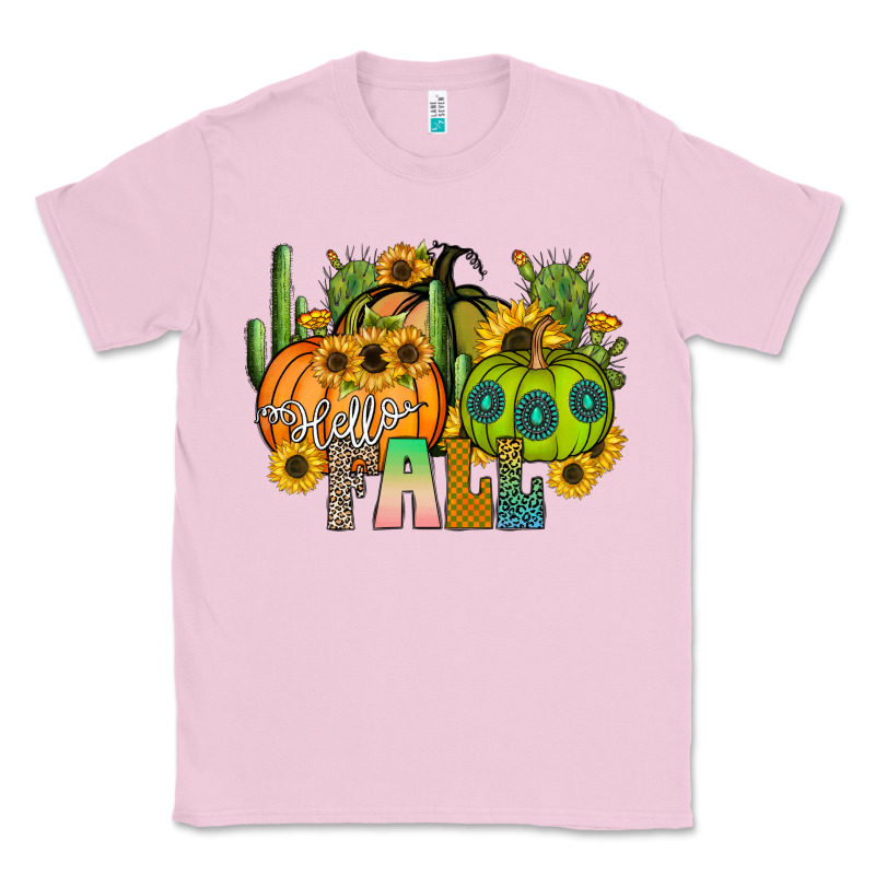 Hello Fall Classic Tee by CowhideDigitalArt | Teevron