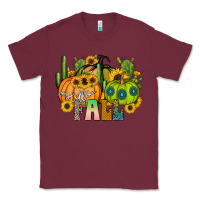 Burgundy hello fall Classic Tee - CowhideDigitalArt