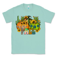 Seafoam hello fall Classic Tee - CowhideDigitalArt