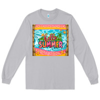 Moon Dust hello summer Long Sleeve Tee - Zillion Design Studio