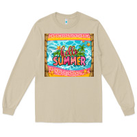 Mushroom hello summer Long Sleeve Tee - Zillion Design Studio