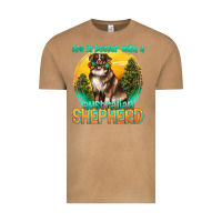 Vintage Camel life is better with a australian shepherd Vintage Tee - texasbilliewilder