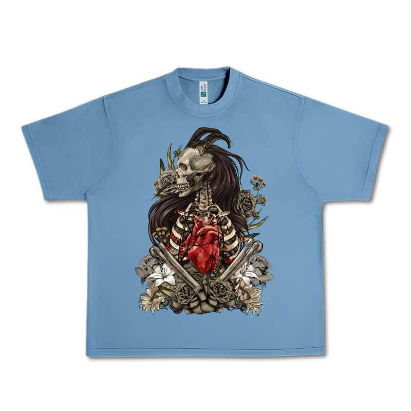 Floral Skeleton Urban Heavy Tee by RanaPortraitStore | Teevron