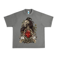 Tornado floral skeleton Urban Heavy Tee - RanaPortraitStore