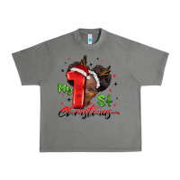 Tornado my first christmas african girl Urban Heavy Tee - BarkalooDesign