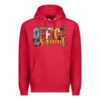 Cardinal office squad Premium Hoodie - NancyCooperArtShop