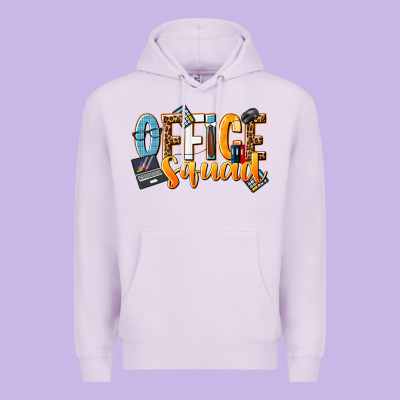 Office Squad Premium Hoodie Designed By Nancycooperartshop