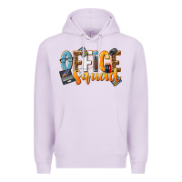 Lilac office squad Premium Hoodie - NancyCooperArtShop