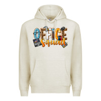 Oatmeal Heather office squad Premium Hoodie - NancyCooperArtShop