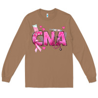 Toasted Coconut Breast Cancer CNA Certified Nursing Assistant Long Sleeve Tee - texasbilliewilder