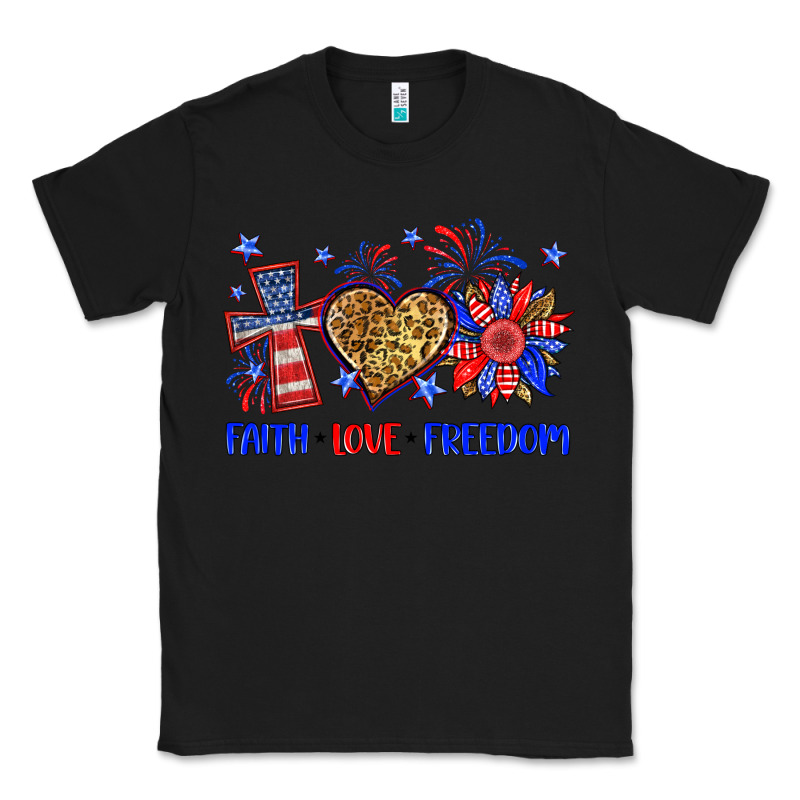 Faith Love Freedom Classic Tee by Neo Western | Teevron