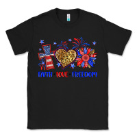 Black faith love freedom Classic Tee - Neo Western
