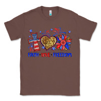 Chestnut faith love freedom Classic Tee - Neo Western