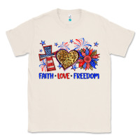 Natural faith love freedom Classic Tee - Neo Western