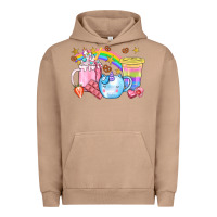 Pigment Burro Unicorn Coffee Cup With Star Bbs Urban Hoodie - BundleAndBundleShop