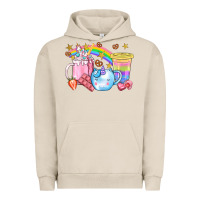 Pigment French Oak Unicorn Coffee Cup With Star Bbs Urban Hoodie - BundleAndBundleShop