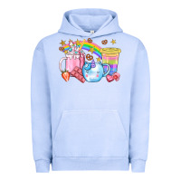 Pigment Grape Ice Unicorn Coffee Cup With Star Bbs Urban Hoodie - BundleAndBundleShop