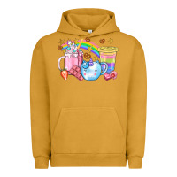 Pigment Peanut Butter Unicorn Coffee Cup With Star Bbs Urban Hoodie - BundleAndBundleShop
