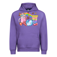 Tulip Unicorn Coffee Cup With Star Bbs Urban Hoodie - BundleAndBundleShop