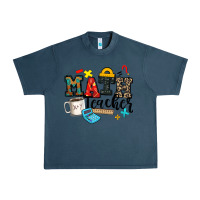 Midnight Navy math teacher Urban Heavy Tee - Zillion Design Studio