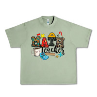 Oil Green math teacher Urban Heavy Tee - Zillion Design Studio