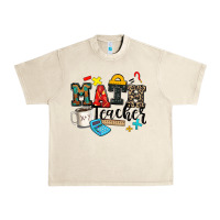 Math Teacher Urban Heavy Tee | Teevron