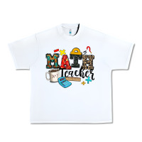 White math teacher Urban Heavy Tee - Zillion Design Studio