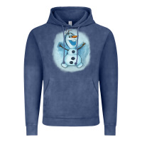 Vintage Denim olaf snowman Vintage Hoodie - AdoDesignShop