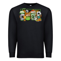 Black soccer coffee Premium Sweatshirt - Jasminsmagicworld
