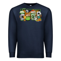 Navy soccer coffee Premium Sweatshirt - Jasminsmagicworld