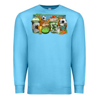 Ocean Blue soccer coffee Premium Sweatshirt - Jasminsmagicworld