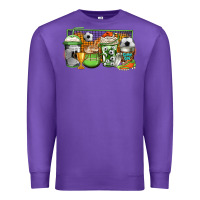 Purple soccer coffee Premium Sweatshirt - Jasminsmagicworld