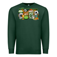 Sports Green soccer coffee Premium Sweatshirt - Jasminsmagicworld