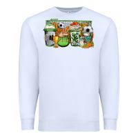 White soccer coffee Premium Sweatshirt - Jasminsmagicworld