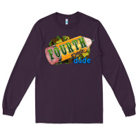 Plum fourth grade dude Long Sleeve Tee - RanaPortraitStore