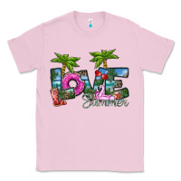 Bubblegum Pink love summer Classic Tee - SublimationCraftShop