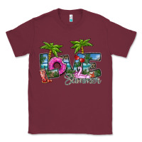 Burgundy love summer Classic Tee - SublimationCraftShop
