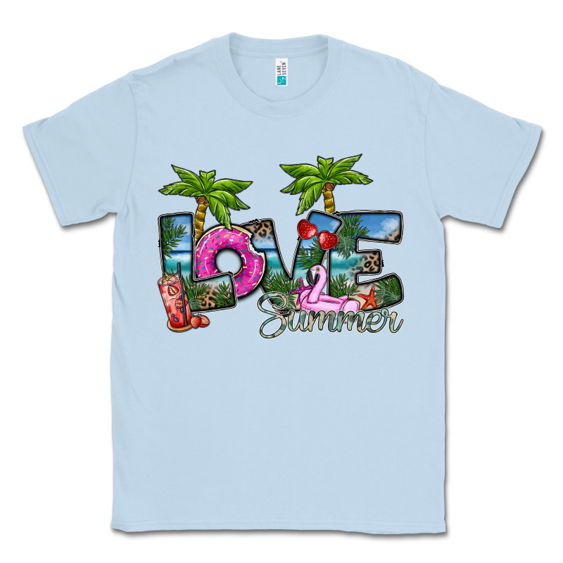 Love Summer Classic Tee by SublimationCraftShop | Teevron