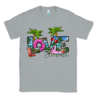 Heather Grey love summer Classic Tee - SublimationCraftShop
